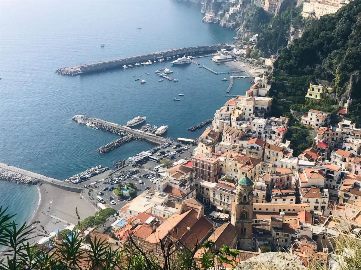 فيلا Amalfi Sea View سكالا المظهر الخارجي الصورة