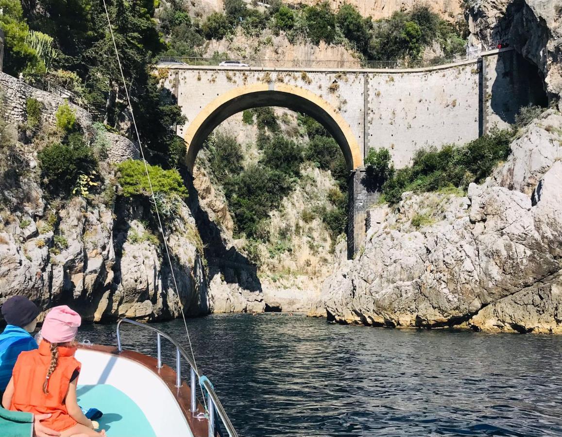 فيلا Amalfi Sea View سكالا المظهر الخارجي الصورة