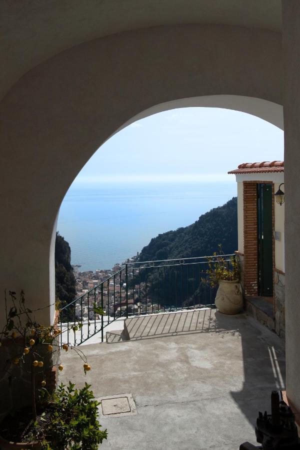 فيلا Amalfi Sea View سكالا المظهر الخارجي الصورة